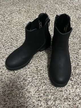 Maurices Black Chelsea Ankle Booties